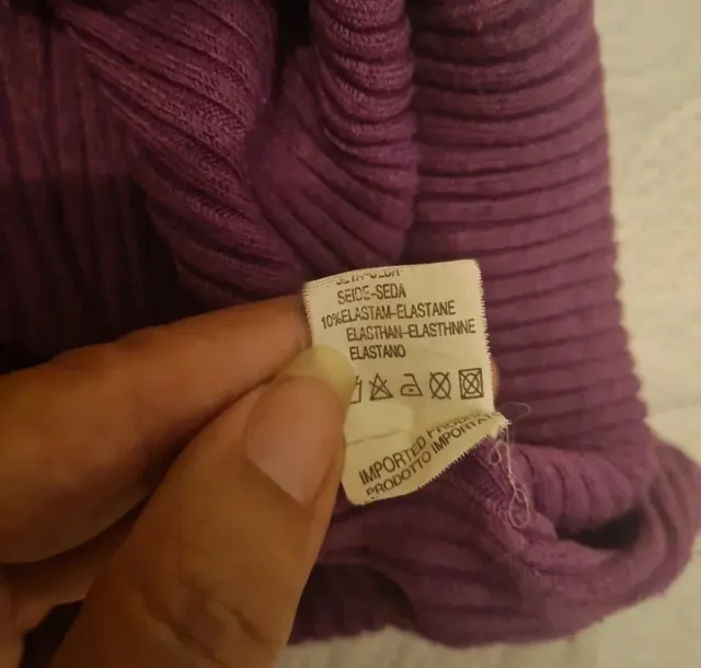 Jersey y rebeca de punto Thomas Burberry morado