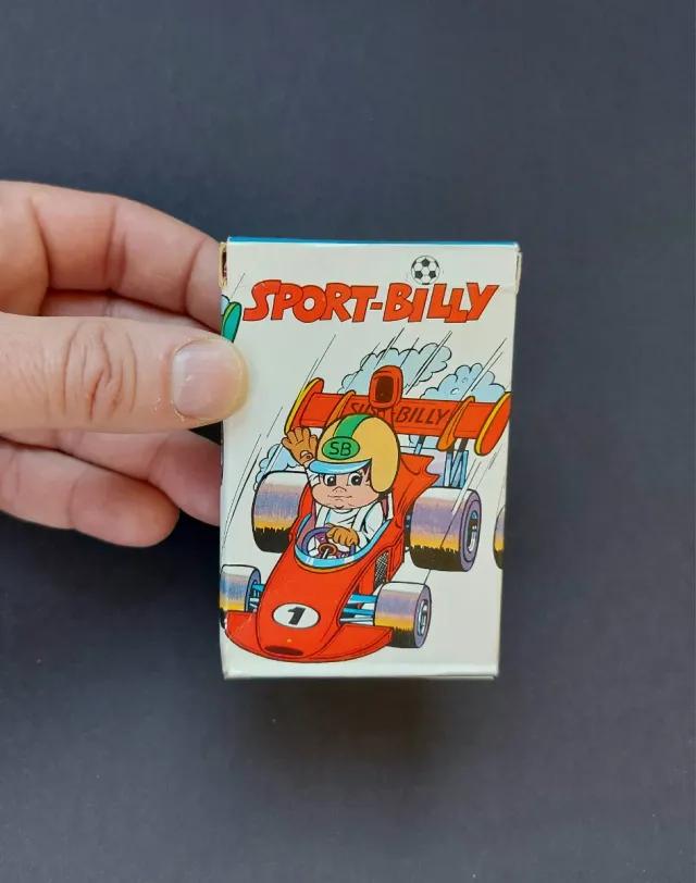 Baraja NUEVA Sport Billy. Juego de cartas antiguo.