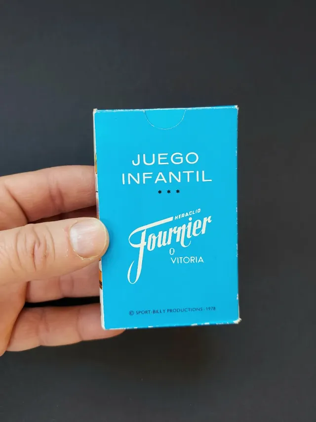 Baraja NUEVA Sport Billy. Juego de cartas antiguo.