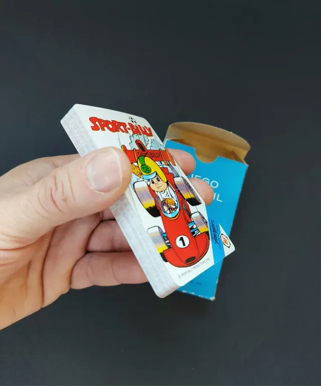 Baraja NUEVA Sport Billy. Juego de cartas antiguo.
