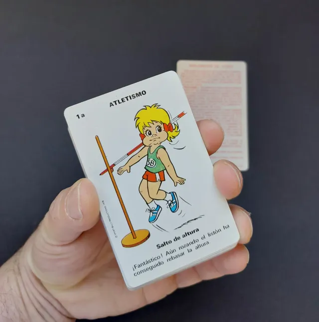 Baraja NUEVA Sport Billy. Juego de cartas antiguo.