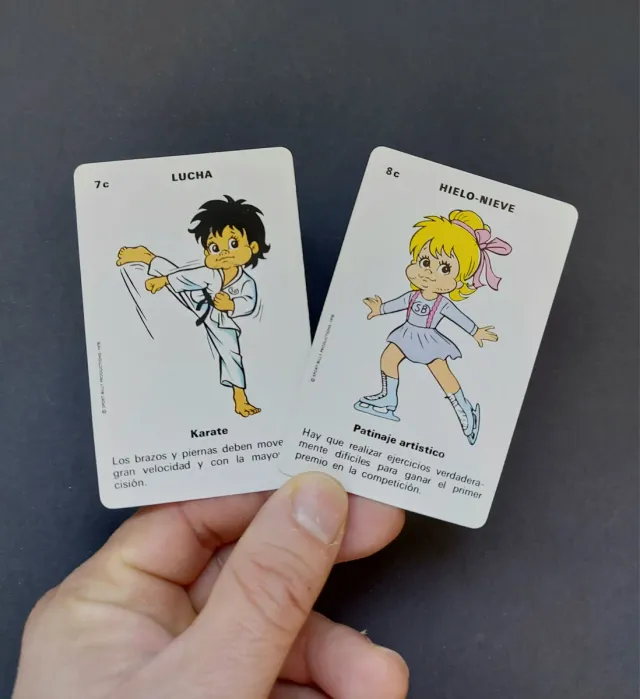Baraja NUEVA Sport Billy. Juego de cartas antiguo.
