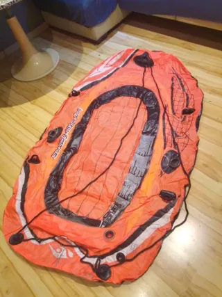 Barca Hinchable Hydro-Force Naranja