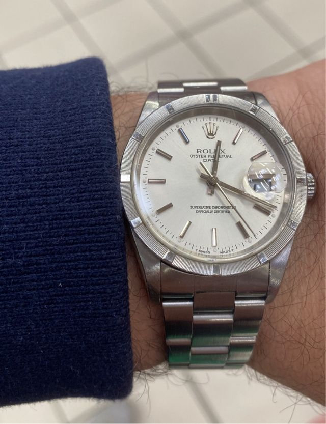 Rolex 15010 Bisel Estriado