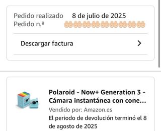 Cámara Polaroid Now Plus Gen 3 Azul + Funda