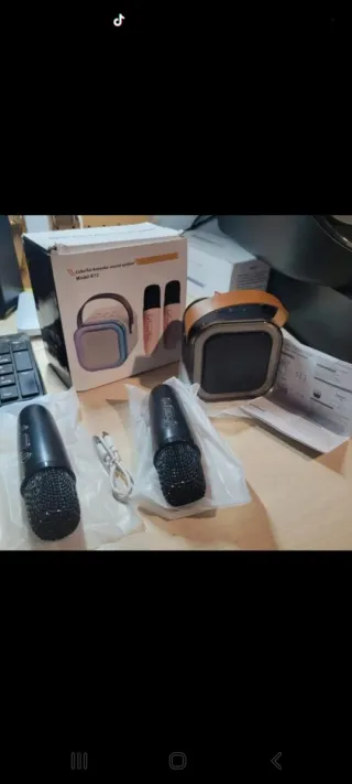 Karaoke con 2 micrófonos