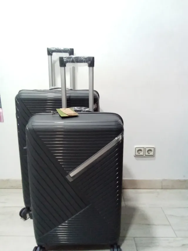 Maleta de cabina homologada rosa