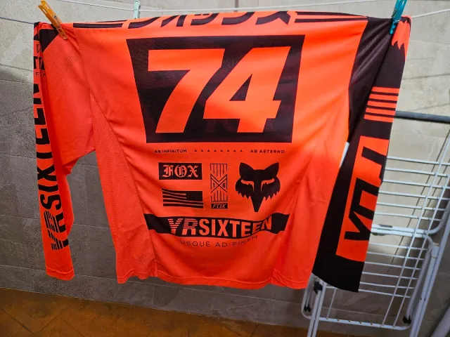 Maillot Fox MX MTB DH Naranja. Talla xxl