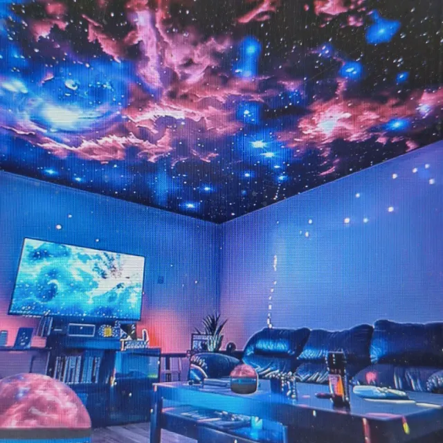 Lámpara Galaxia Vía Láctea Iluminación