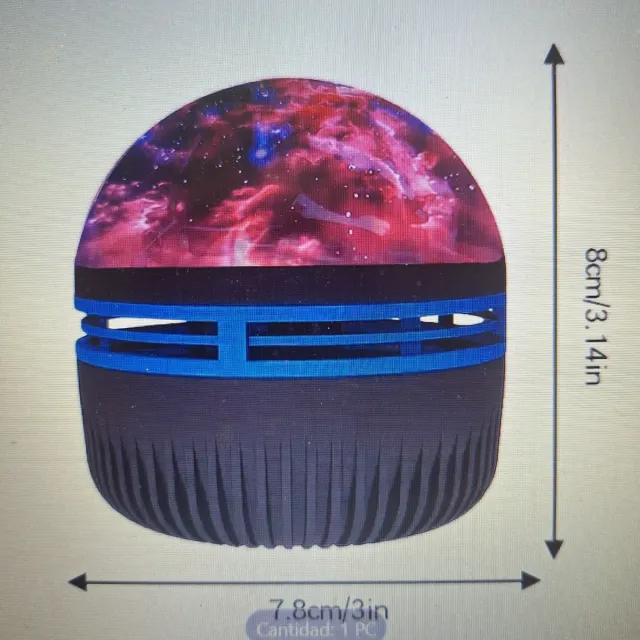 Lámpara Galaxia Vía Láctea Iluminación