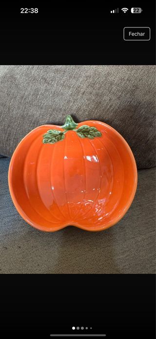 Saladeira Abóbora Primark Home Cerâmica