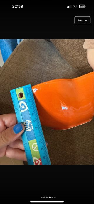 Saladeira Abóbora Primark Home Cerâmica