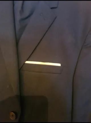 Traje Zara Man azul oscuro