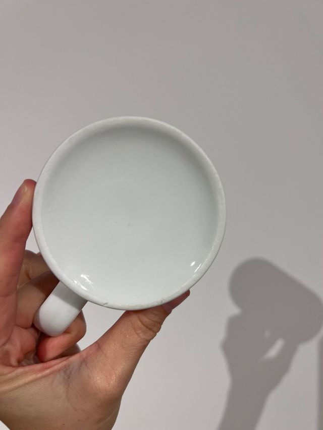 taza amarilla