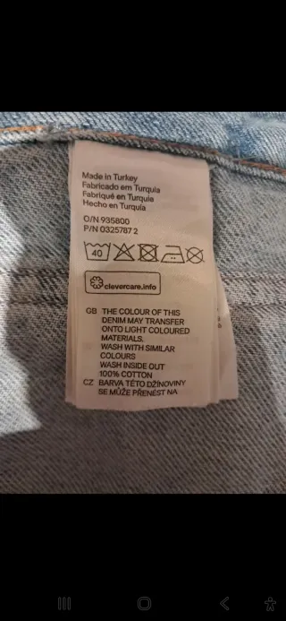 Falda vaquera H&M T.38 NUEVA