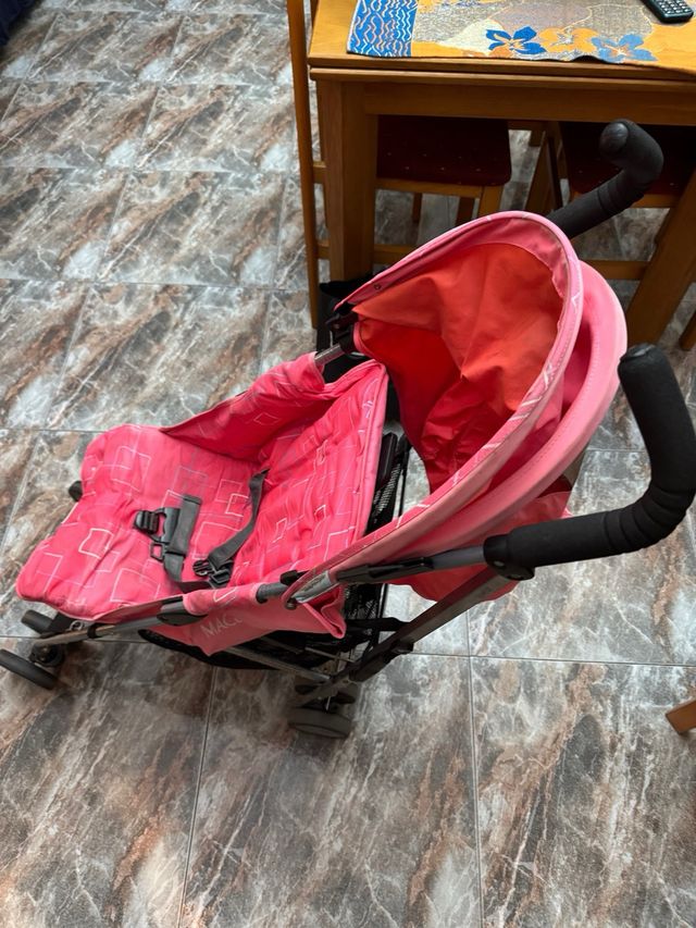 Silla de paseo Maclaren rosa