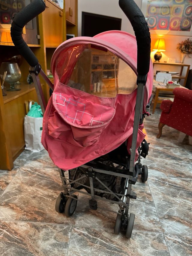 Silla de paseo Maclaren rosa