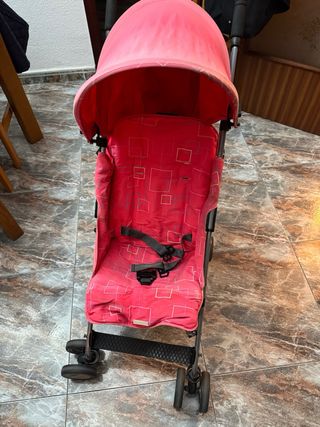 Silla de paseo Maclaren rosa