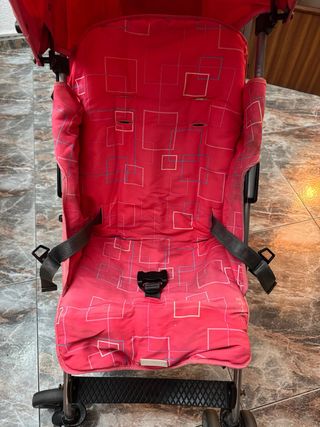 Silla de paseo Maclaren rosa