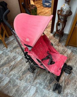 Silla de paseo Maclaren rosa