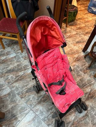 Silla de paseo Maclaren rosa