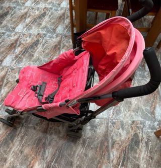 Silla de paseo Maclaren rosa