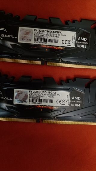 G.Skill Flare X 2x8GB DDR4 3200MHz CL16