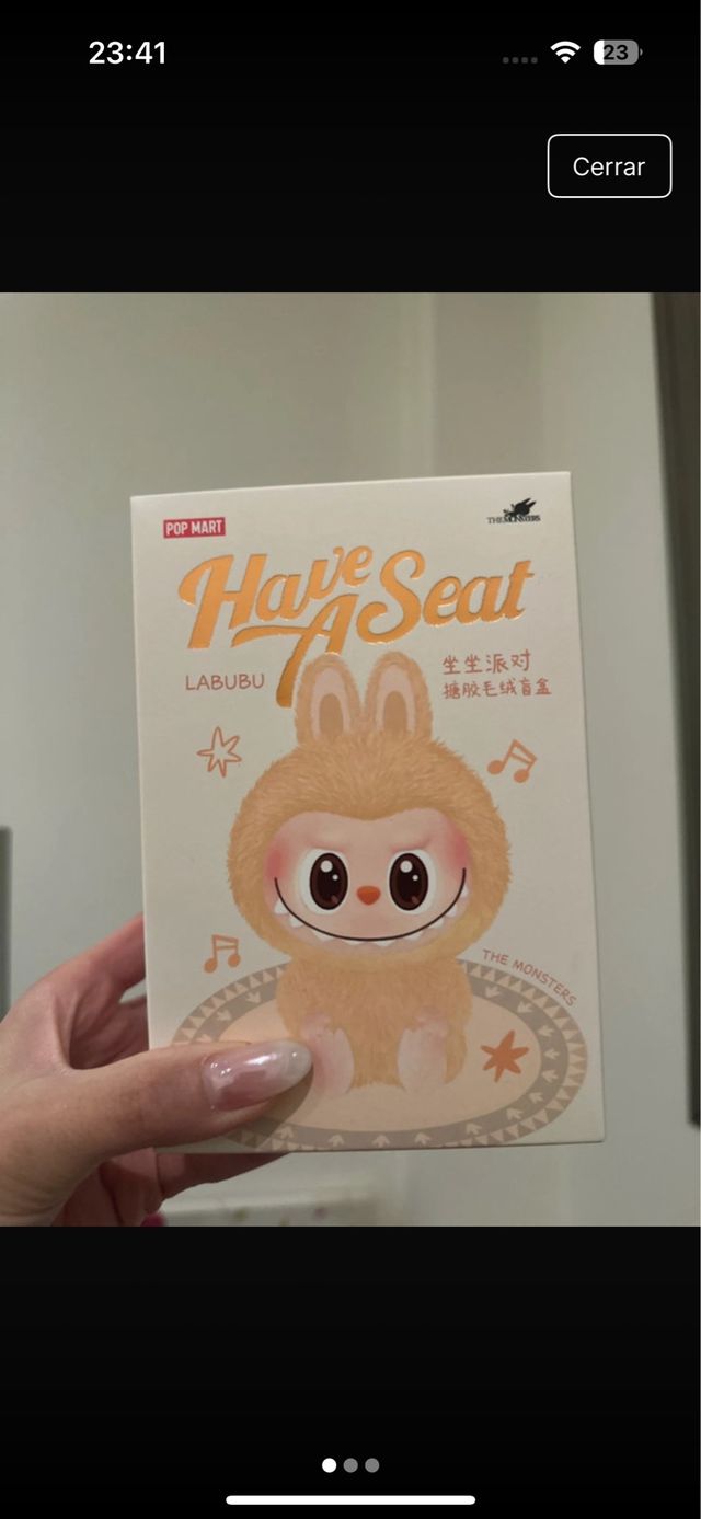 POP MART LABUBU Have A Seat Caja Sorpresa