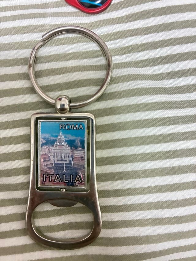 Llavero Roma Italia con Abrebotellas