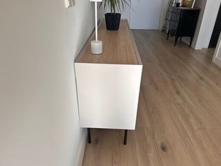 Mueble aparador madera y metal