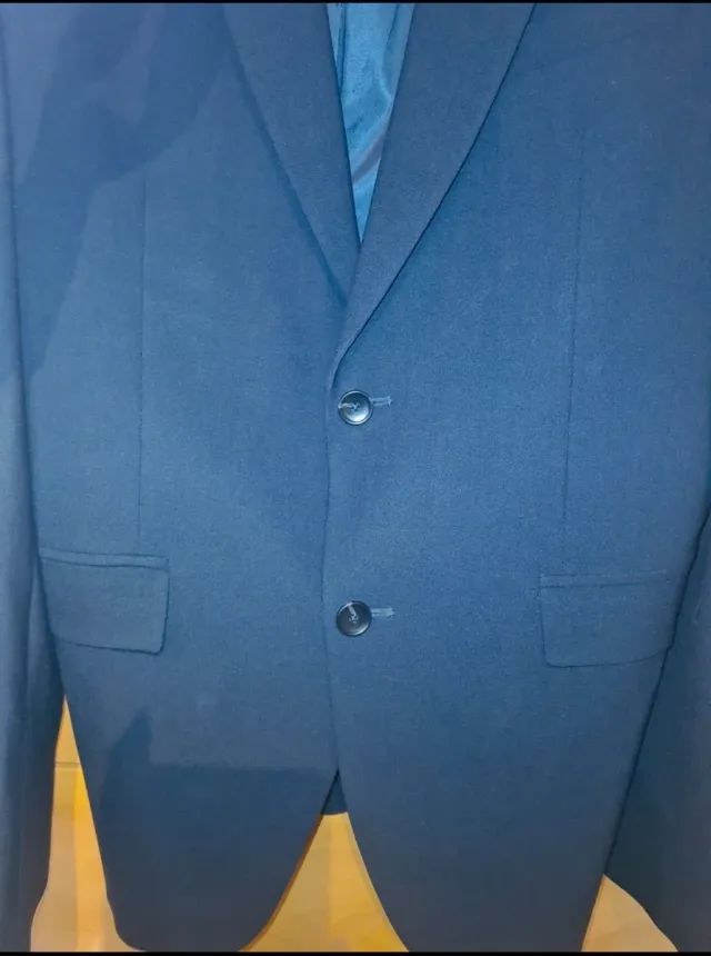 Chaqueta Zara azul regalo Corbata