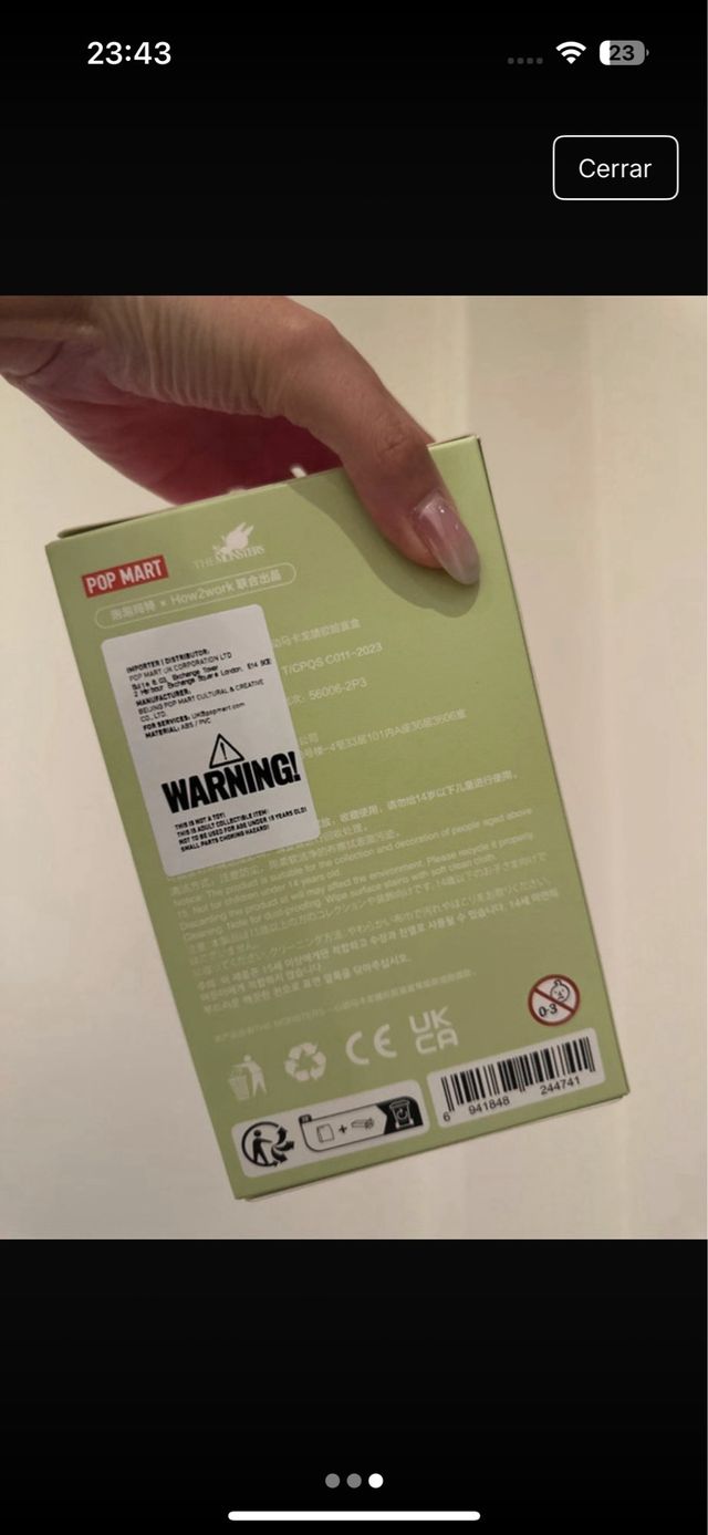 POP MART Labubu The Monsters Macaron