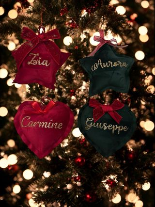 Decorazioni Natalizie Personalizzate Cuore Stella