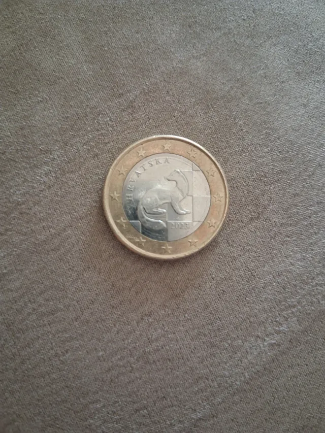 1 Euro 2023 - Marten - FDC