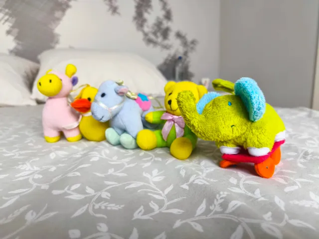 Conjunto minis peluches animales