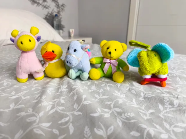 Conjunto minis peluches animales