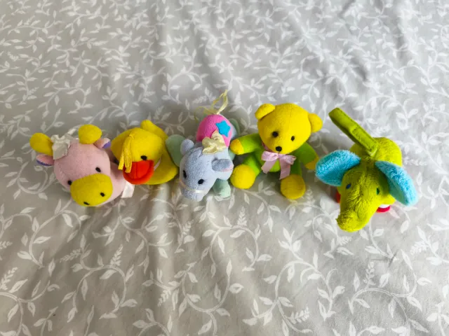Conjunto minis peluches animales