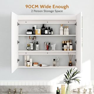 NUEVO Armario Baño Espejo 90x80x13 cm A ESTRENAR