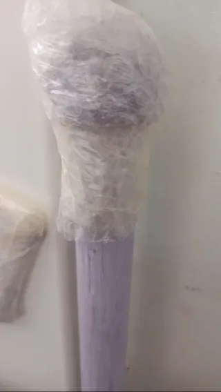 Cabecero lila Matrimonio 135 cm y mesillas a juego