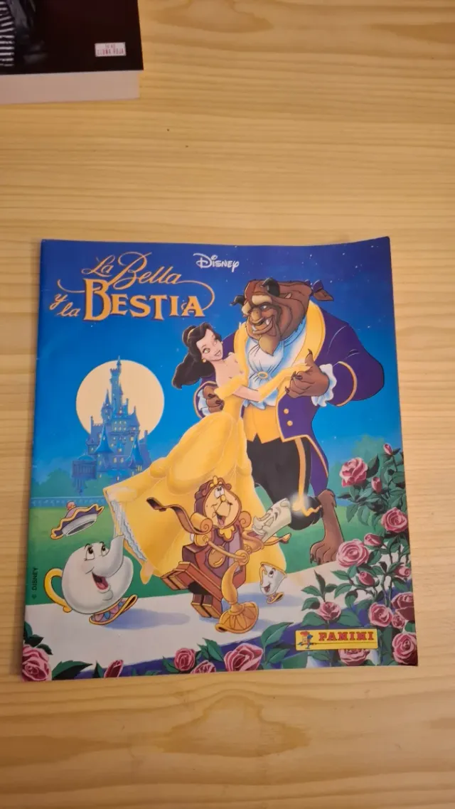 Álbum La Bella y la Bestia Disney Panini