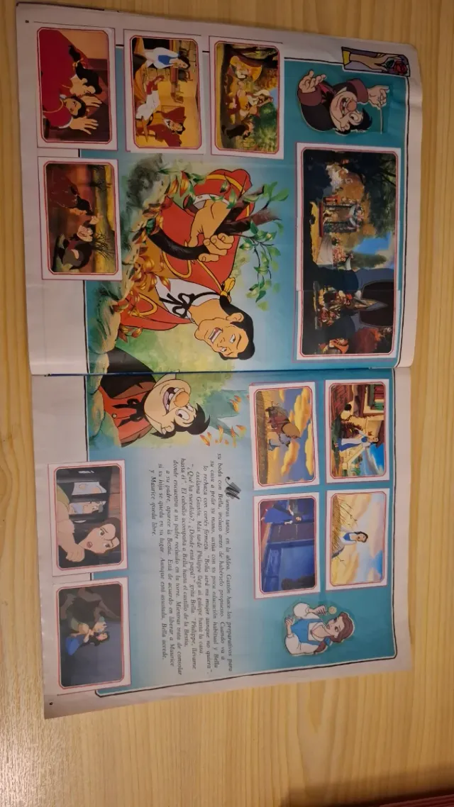Álbum La Bella y la Bestia Disney Panini