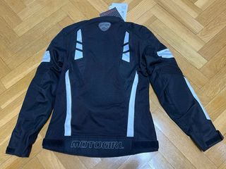 Chaqueta de moto negra Motoboy.NUEVA.Talla S.