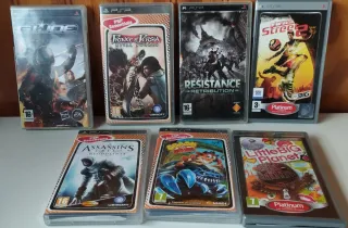 Lote 7 Juegos PSP