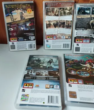 Lote 7 Juegos PSP