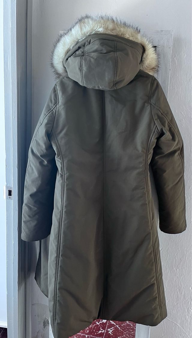 Parka larga mujer Uní Clo