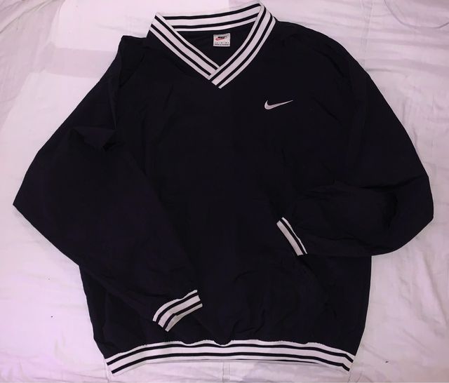 Cortavientos Nike Vintage Negro