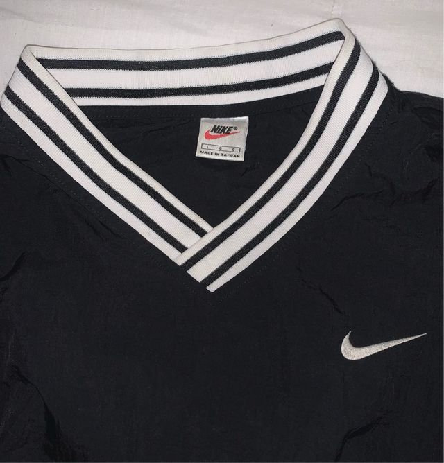 Cortavientos Nike Vintage Negro