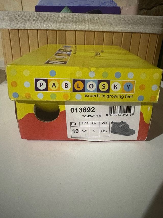 Zapato niño Pablosky Talla 19