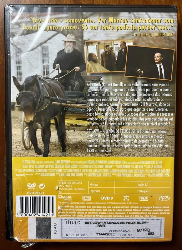 DVD "Get Low - A Lenda de Felix Bush"