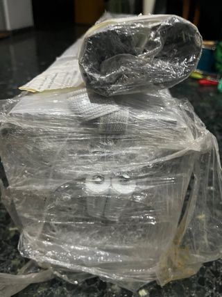 persiana PVC 104 ancho cm x 245 largo cm 2 rodillo